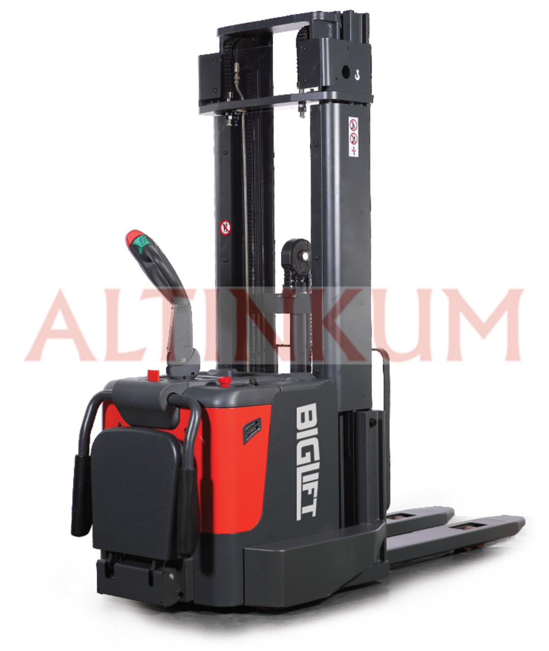 Biglift Tam Akülü İstif Makinası 1500 Kg Çatal Yüksekliği 550cm RM-PS1555